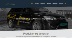 Desktop Screenshot of karljensen.no